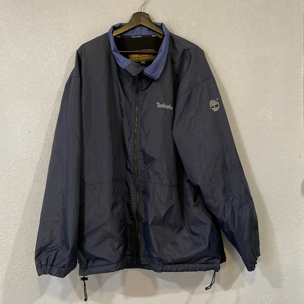 Timberland  Vintage Blue WeatherGear Winter Zip Up Jacket Size XL